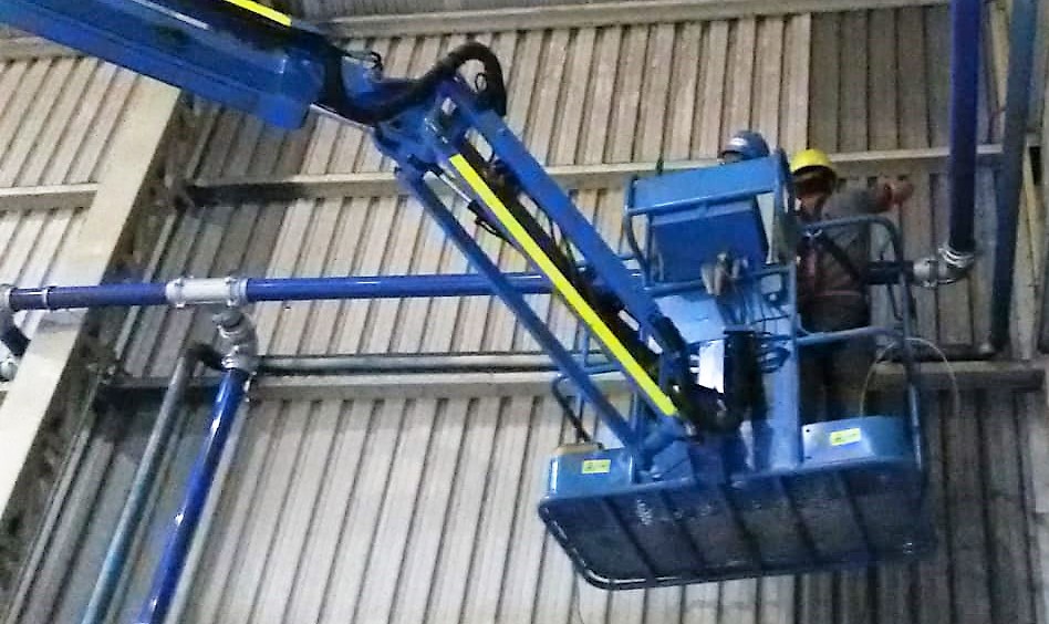 Projeto e Instalação em Industria de Papel Material em Alumínio